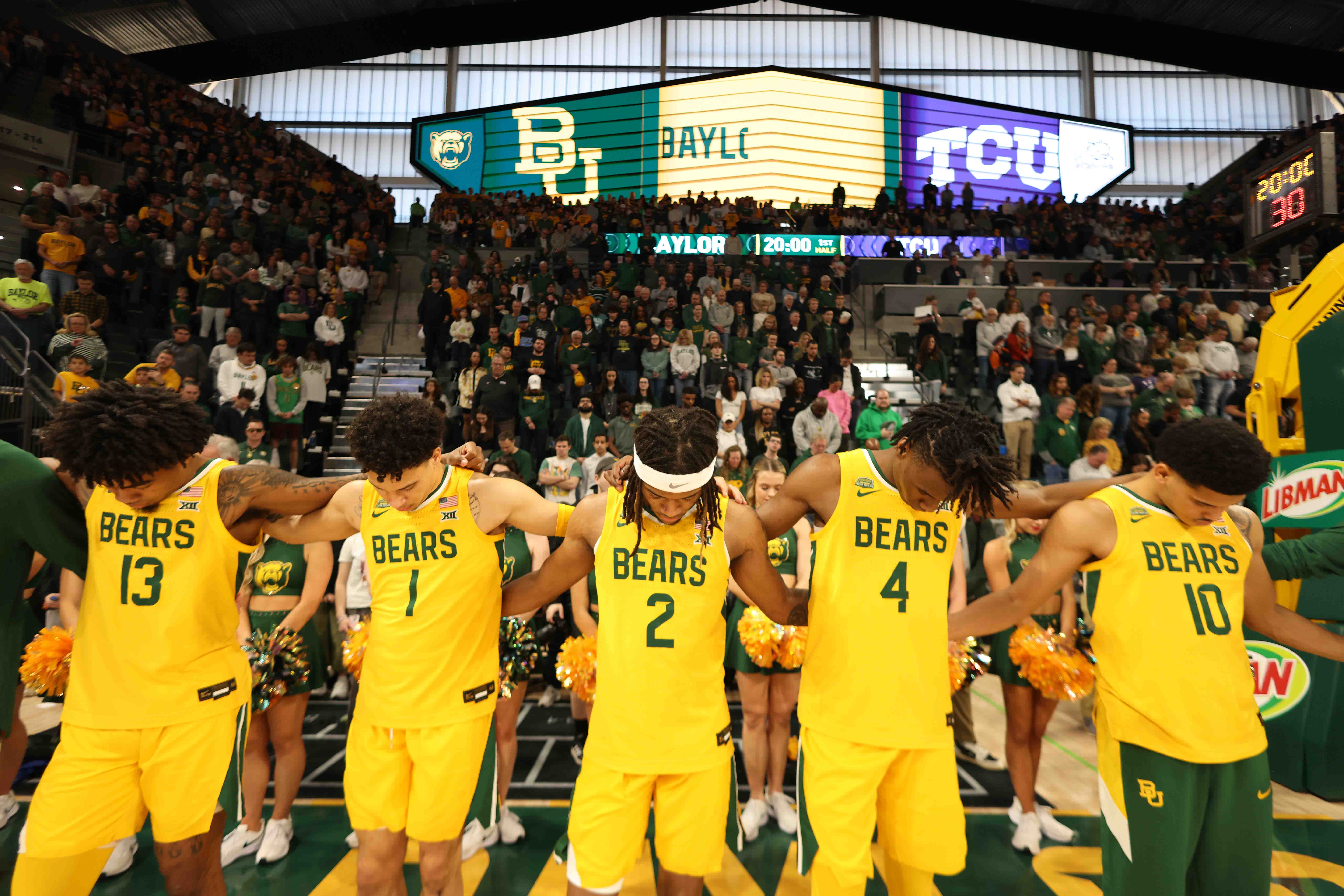 Baylor Basketball in Foster Pavilion